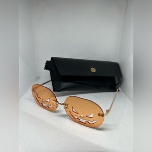 Jack O’Lantern Halloween Sunglasses - never used, never worn